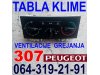 Slika 1 -  TABLA Panel KLIME VENTILACIJE GREJANJA Pežo 307 Peugeot - MojAuto