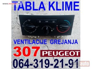 Glavna slika - TABLA Panel KLIME VENTILACIJE GREJANJA Pežo 307 Peugeot - MojAuto