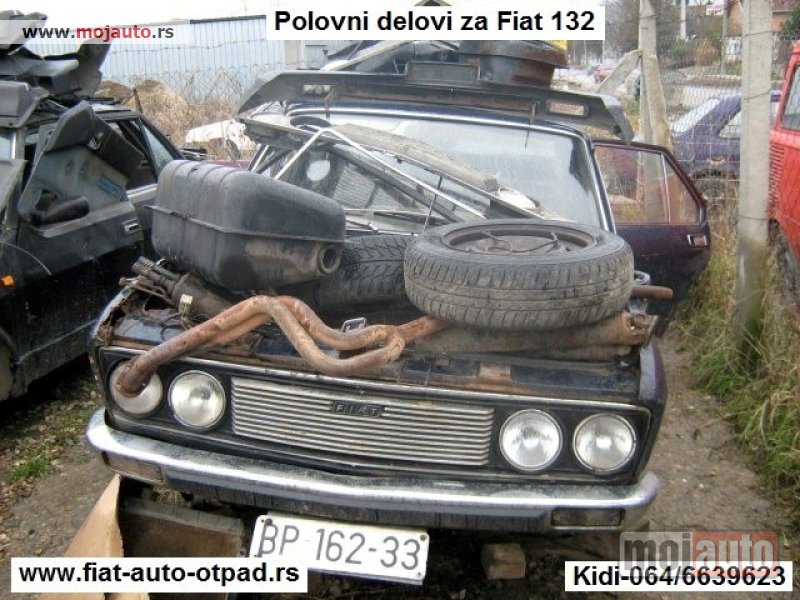 Glavna slika -  Polovni delovi za Fiat 132 - MojAuto