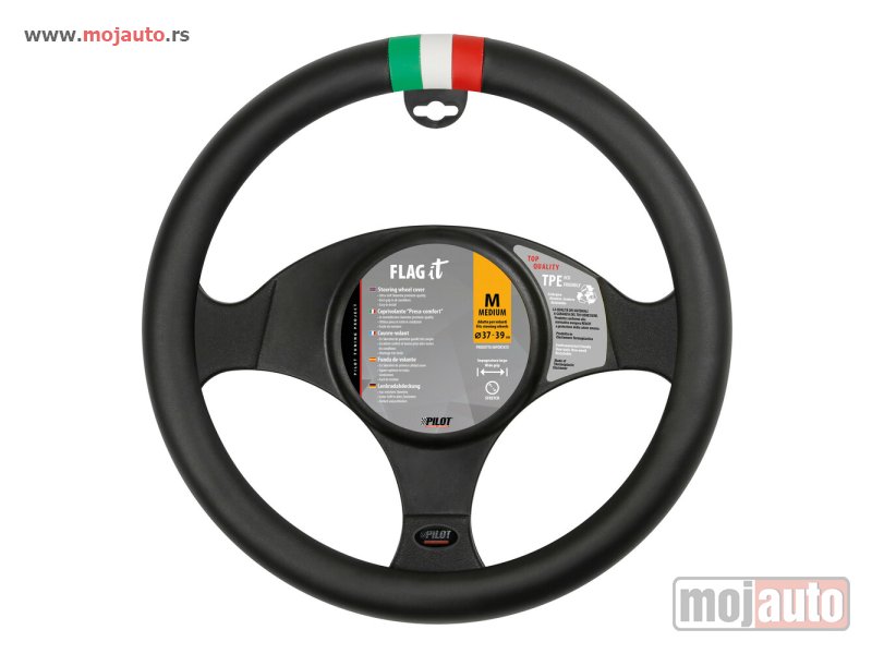 Glavna slika -  Obloga volana Italy/kožna.... - MojAuto