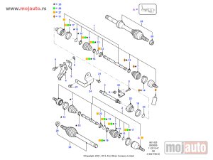 Glavna slika - Ford Mondeo 2.0D Homokineticki Zglob Menjaca Levi 00-07, NOVO - MojAuto