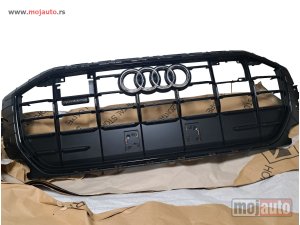 NOVI: delovi  Audi Q8 BLACK Sline gril-maska prednjeg branika NOVO