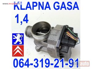 Glavna slika - KLAPNA GASA VDO 96 407 962 80 Pežo 1007 206+ 207 Biper Peugeot Citroen C2 C3 Nemo - MojAuto