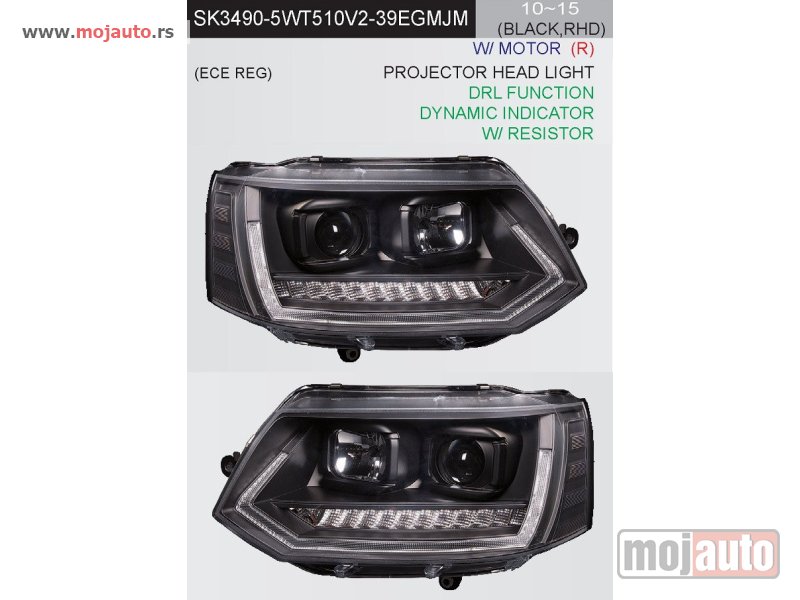 Glavna slika -  Devil Eye farovi Volkswagen T5 Transporter(10-15) - MojAuto