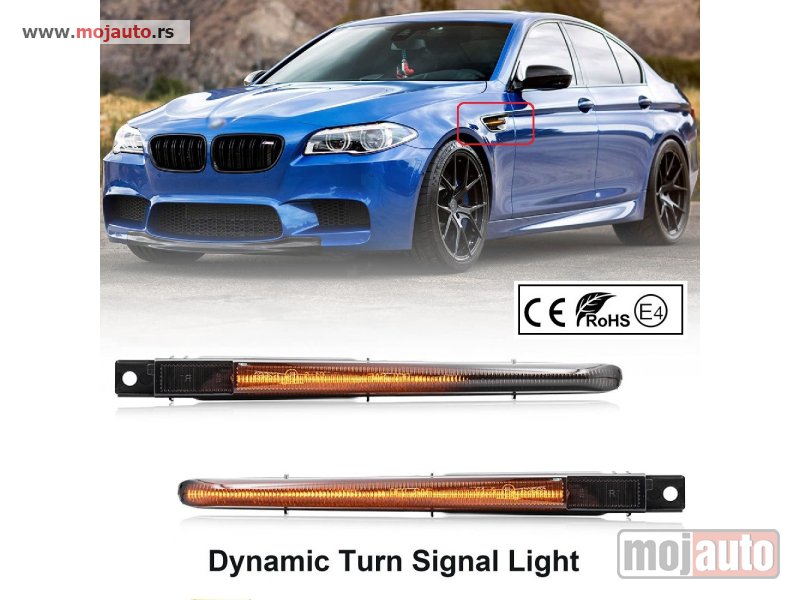 Glavna slika -  BMW F10 M Led Bočni dynamic migavci.. - MojAuto