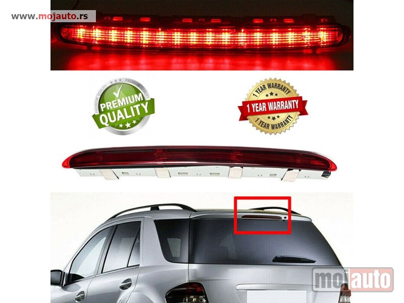 Glavna slika -  Mercedes ML (W164) 05-11 Treci led stop tipski - MojAuto