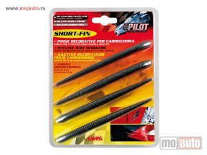Glavna slika - Carbon fin ukrasne lajsne 140mm/3m lepak - MojAuto
