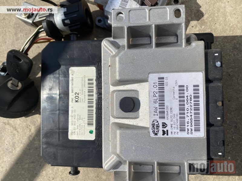 Glavna slika -  Motorni racunar ecu set bsi kod imob pezo 307 - MojAuto