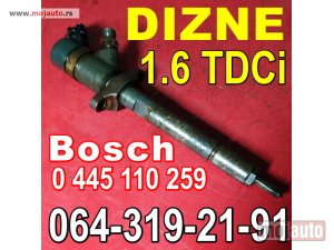 polovni delovi  DIZNE 1.6 TDCi Bosch 0 445 110 259