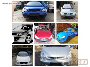  Delovi za Peugeot 206, Peugeot 307, Renault Megane II, Citrojen Xsara Picasso, Citrojen C5, Opel Astra G