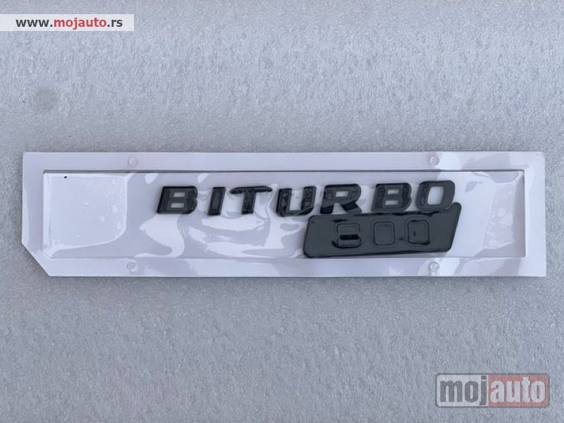 Glavna slika -  Brabus 800 black oznaka za Mercedes Benz - MojAuto