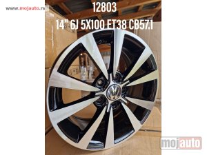 Glavna slika -  14 Alufelene 5x100/6j/et38/cb 57,1. - MojAuto