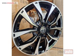 NOVI: delovi  15 Toyota Yaris Alufelne 4x100 5,5 jota/et45/cb 54,1. Cena:41300 rsd set