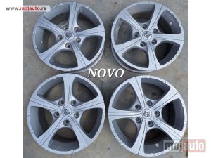 NOVI: delovi  15 Alufelne 5x114,3 6,5jota/et40/cb 72,4. Cena:41300 rsd set. Odgovara za: Hyundai,kia,renault.