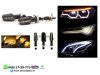 Slika 1 -  Led migavci za motore univerzalni set 6cm x 2cm - MojAuto