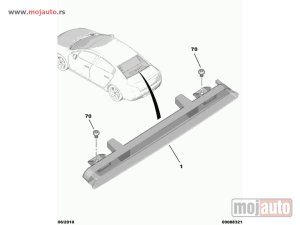 Glavna slika -  Pezo 508 Stop Lampa Gepek Vrata 11-15, NOVO - MojAuto