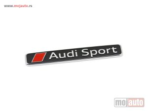NOVI: delovi  Audi Sport metalni znak samolepljiv
