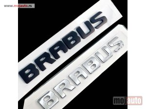 NOVI: delovi  Samolepljiv znak Brabus Mercedes - 2 dimenzije