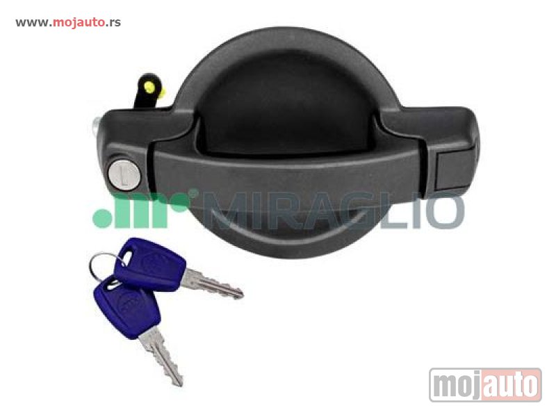 Glavna slika -  Fiat Doblo Kvaka Kliznih Vrata Leva 01-10, NOVO - MojAuto
