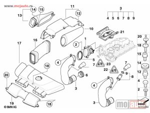 Glavna slika -  Bmw 5 E39, E61 Gumica Interkulera, NOVO - MojAuto
