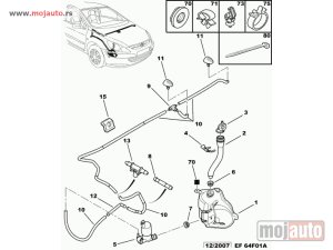 Glavna slika - Pezo 307 Posuda Tecnosti Brisaca 01-07, NOVO - MojAuto
