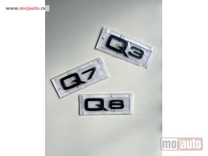 Glavna slika - Crne oznake gepek vrata za Audi NOVO - MojAuto