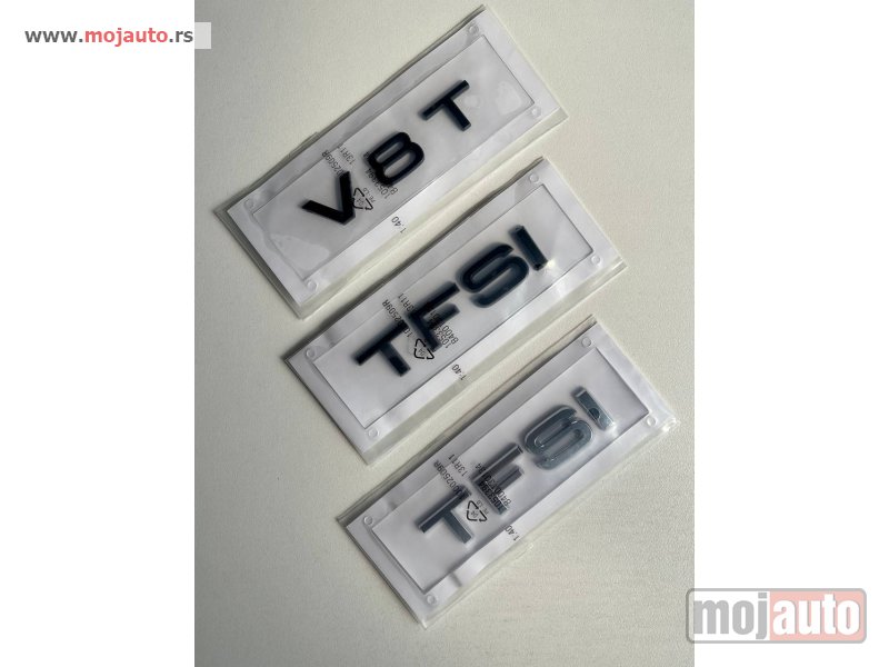 Glavna slika -  TFSI Audi znak original NOVO - MojAuto