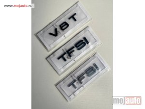 NOVI: delovi  TFSI Audi znak original NOVO