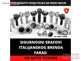 NOVI: delovi  Sigurnosni srafovi italijanskog brenda "Farad"