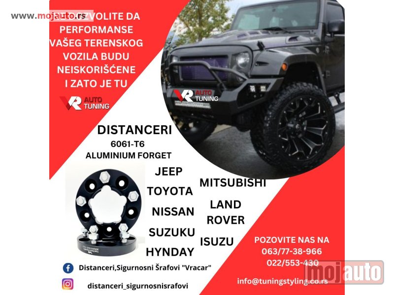 Glavna slika -  Distanceri za OFF ROUD vozila - MojAuto