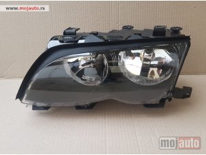 NOVI: delovi  Levi far crni BMW Serija 3 E46 2002-2005