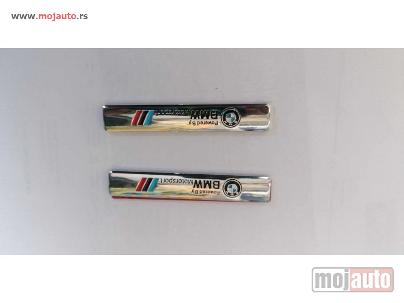 Glavna slika -  BMW Oznaka Motosport plocica Dimenzije:9,5x2cm. - MojAuto