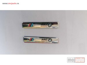 NOVI: delovi  BMW Oznaka Motosport plocica Dimenzije:9,5x2cm.