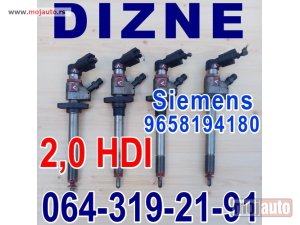 Glavna slika -  DIZNE 2,0 HDI 100kw Siemens 9658194180 Pežo Peugeot Citroen - MojAuto
