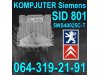 Slika 1 -  KOMPJUTER Siemens SID 801 Pežo Peugeot 5WS40025C-T Citroen - MojAuto