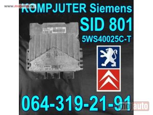 Glavna slika -  KOMPJUTER Siemens SID 801 Pežo Peugeot 5WS40025C-T Citroen - MojAuto