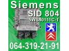 Slika 1 -  KOMPJUTER Siemens SID 804 Pežo Peugeot 5WS40111C-T Citroen - MojAuto
