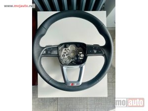 Glavna slika -  Audi perforiran volan sa saltacima NOV - MojAuto