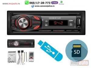 NOVI: delovi  AUTO RADIO MP3 MP4 USB SD AUX