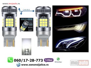 Glavna slika -  T20/7443/W21-5 Led sijalice bela boja kan bus - MojAuto