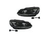 Slika 5 -  VW GOlf 6 Farovi 3D Black DRL - MojAuto