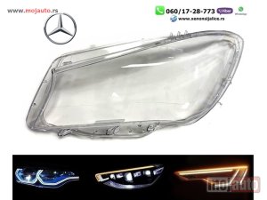 NOVI: delovi  Staklo fara staklo za far mercedes a klasa w176 12-15