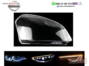 NOVI: delovi  Staklo fara staklo za far nissan qashqai 11-15