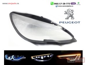 NOVI: delovi  Staklo fara staklo za far peugeot 308 13-21
