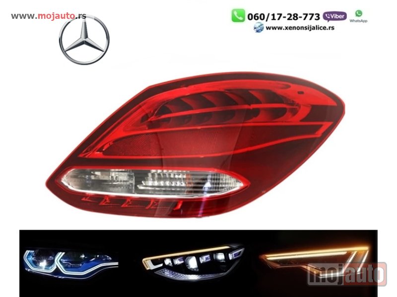 Glavna slika -  Staklo za stop svetlo mercedes c klasa w205 19-20 - MojAuto