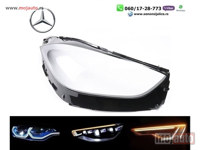 Glavna slika -  Staklo fara staklo za far mercedes c klasa w206 21-23 - MojAuto