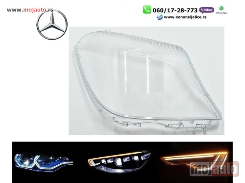 Glavna slika -  Staklo fara staklo za far mercedes sprinter 16-18 - MojAuto