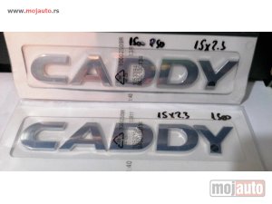 Glavna slika -  Volkswagen Caddy zadnja oznaka Dimenzije:15x2.3cm - MojAuto