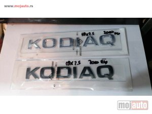 Glavna slika -  Škoda Kodiaq Zadnja oznaka/2 modela Silver i black edition. - MojAuto