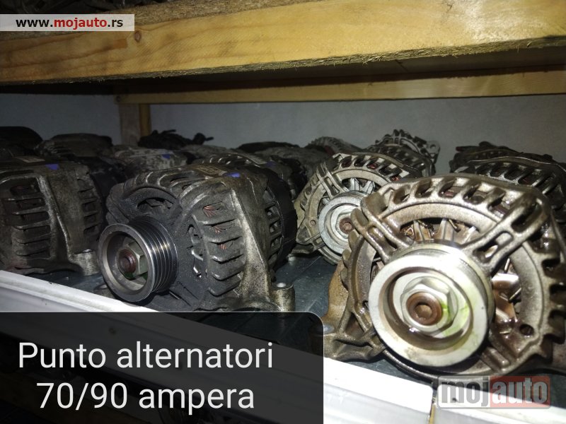 Glavna slika -  Punto alternatori 70/90 ampera - MojAuto